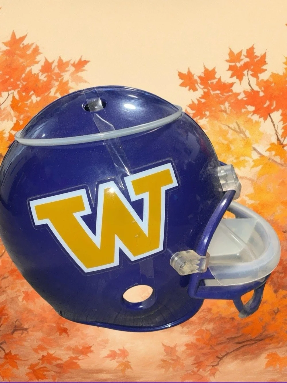 This vintage University of Washington Huskies snack bowl set is a popular piece